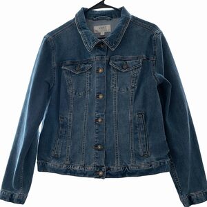 Time and Tru Blue Denim Jacket